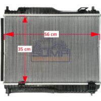 Radiator Figo 15 - Up (1.5 DIESEL) - Image 3