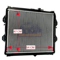 Radiator Hilux 2.4D 98 - Up Diesel Manual - Image 3