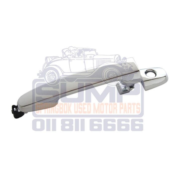 Door Handle Hilux Outer Front 05 - 15 Chrome + Keyhole - Image 3