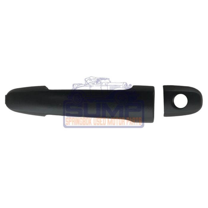 Door Handle Front Outer Hilux 05 - 15 Black + Keyhole - Image 2