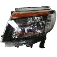 Headlamp Ford Ranger T6 12 - 15 (BLACK INNER) Lh