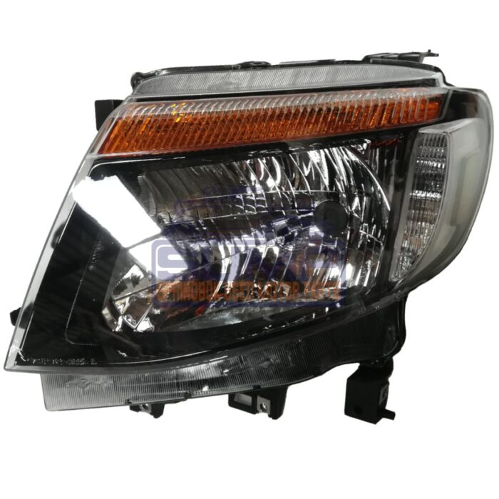 Headlamp Ford Ranger T6 12 - 15 (BLACK INNER) Lh