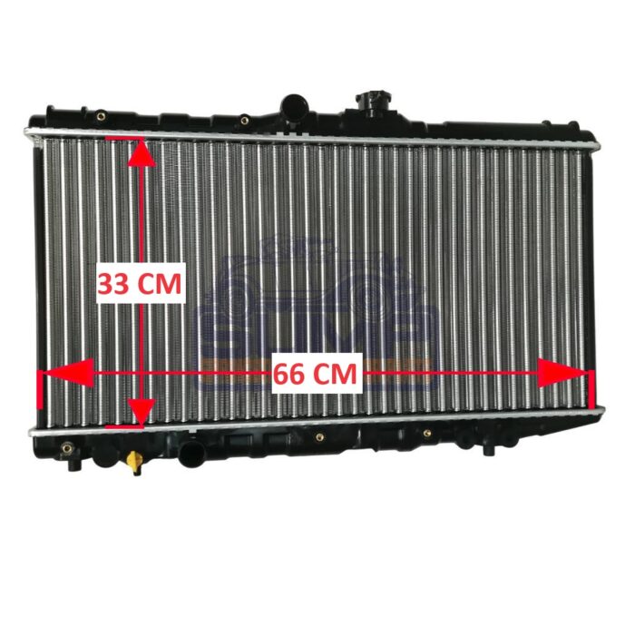 Radiator Corolla EE90 1.3/1.6/1.8 87 - 93 / AE92 93 - 96 - Image 3