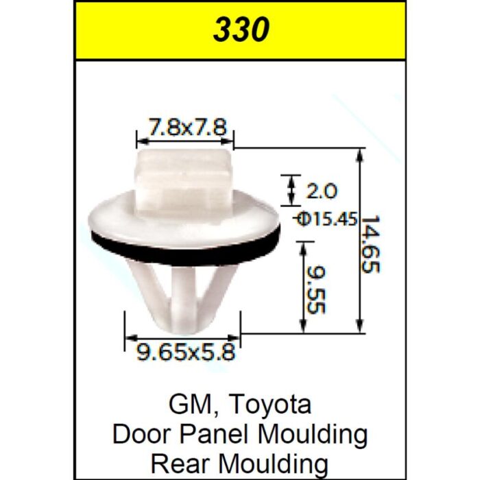 Clips Door Post Toyota