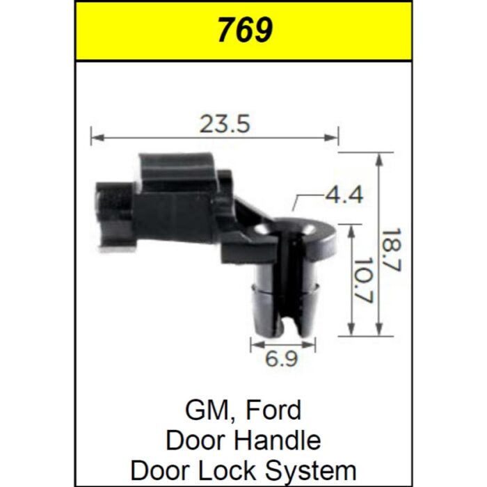 Clips Door Handle Lock ISUZU, OPEL, Ford