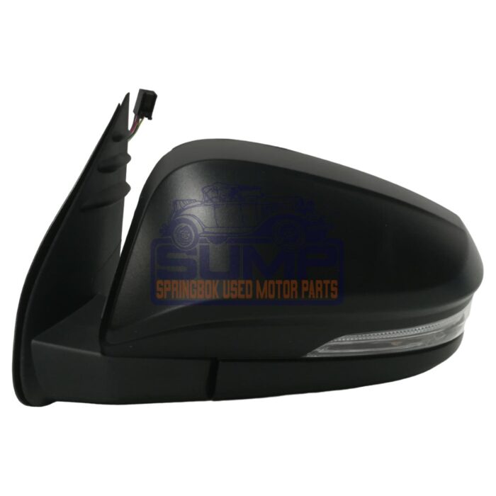 Door Mirror Toyota Hilux GD6 16 - Up Black Electric (WITH INDICATOR) Lh - Image 2