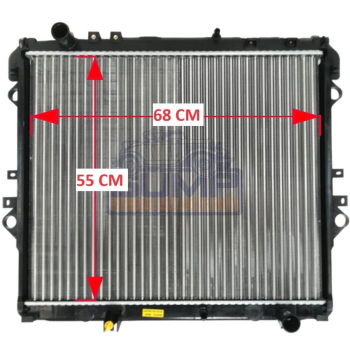 Radiator Toyota Hilux GD6 / Fortuner 2.4D/2.8D 16 - Up (MANUAL) - Image 3