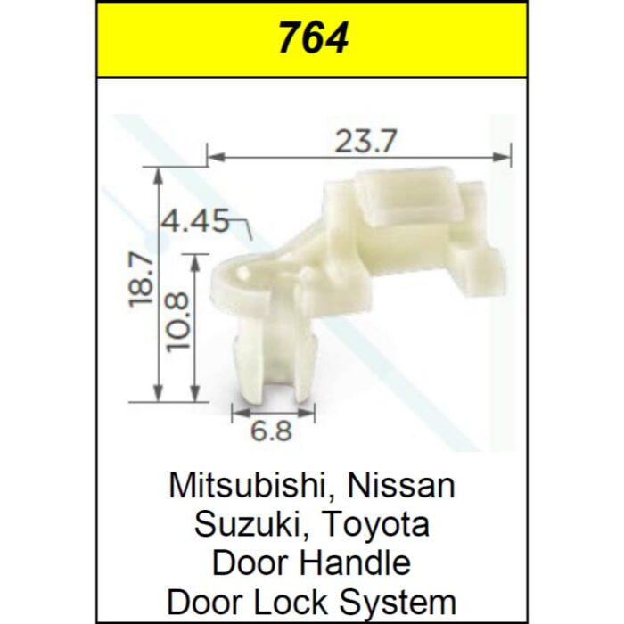 Clips Door Handle Lock MITSUBISHI, NISSAN, ISUZU, Toyota