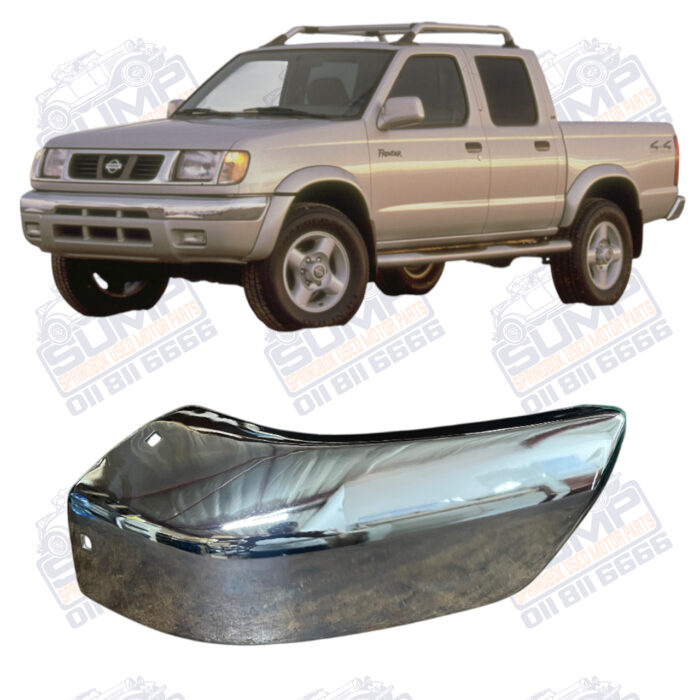 Bumper Corner Nissan Hardbody Chrome 99 - 02 Lh