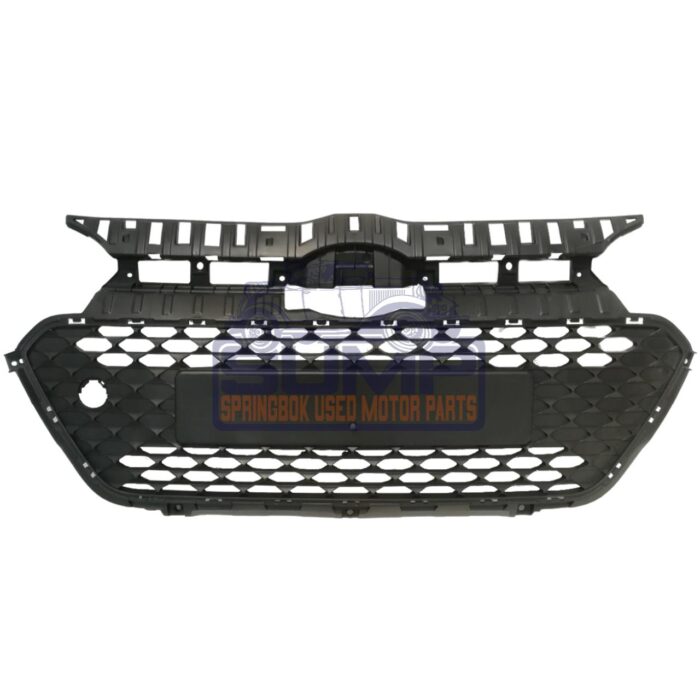 Bumper Grill Center Upper I20 15 - Up Black
