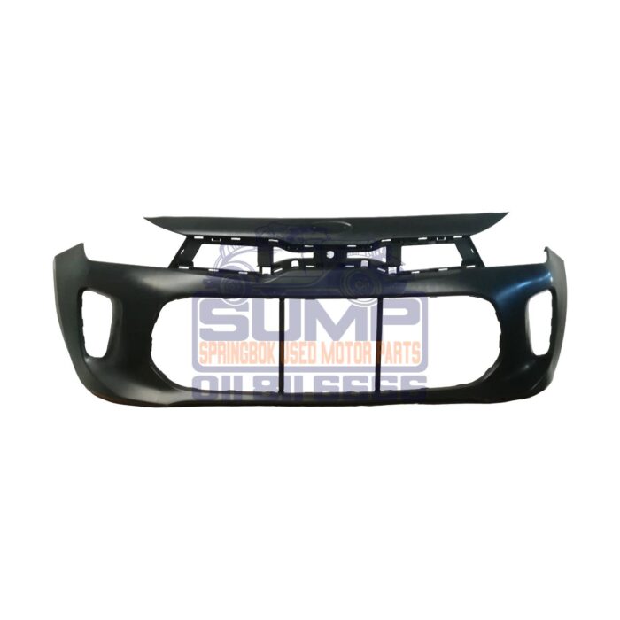 Bumper Front Kia Rio Hatch & Sedan 17 - 21 (PLAIN)
