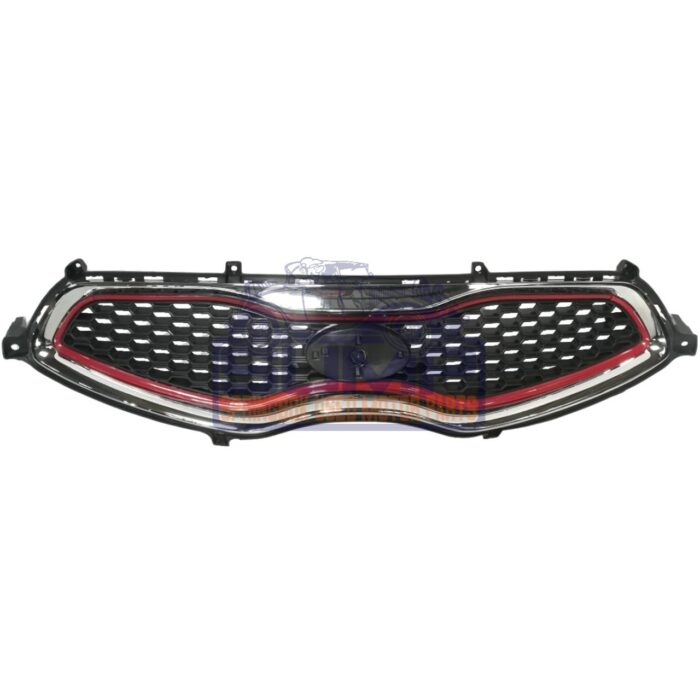 Grill Picanto 14 - 15 CHROME/RED