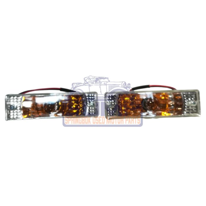 Bumper Lamp Crystal Set Mazda 323 P3 86 - 87
