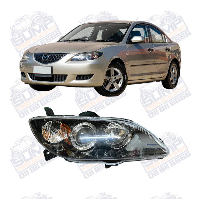 Headlamp Mazda 3 Sed 2.0 04 - 09 Electric