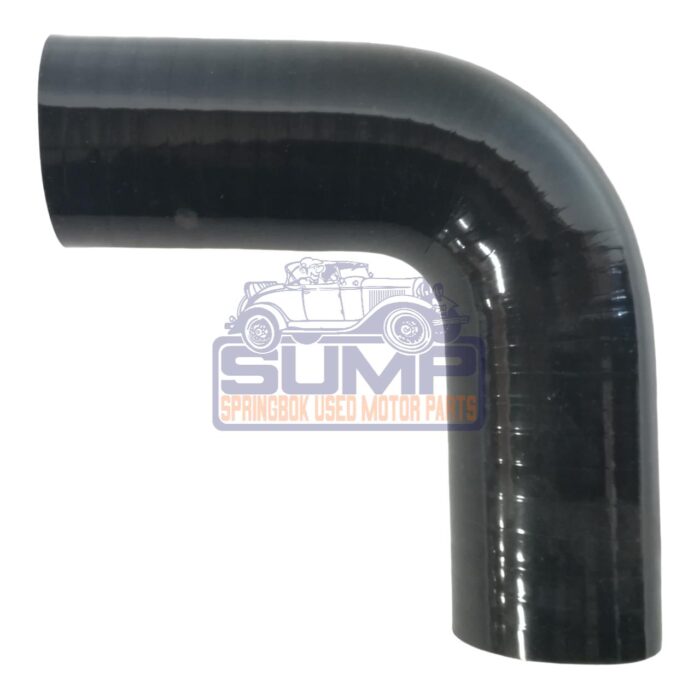 Silicone 90 Deg Hose 38MM Black