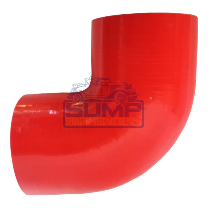 Silicone 90 Deg Hose 100MM - Red