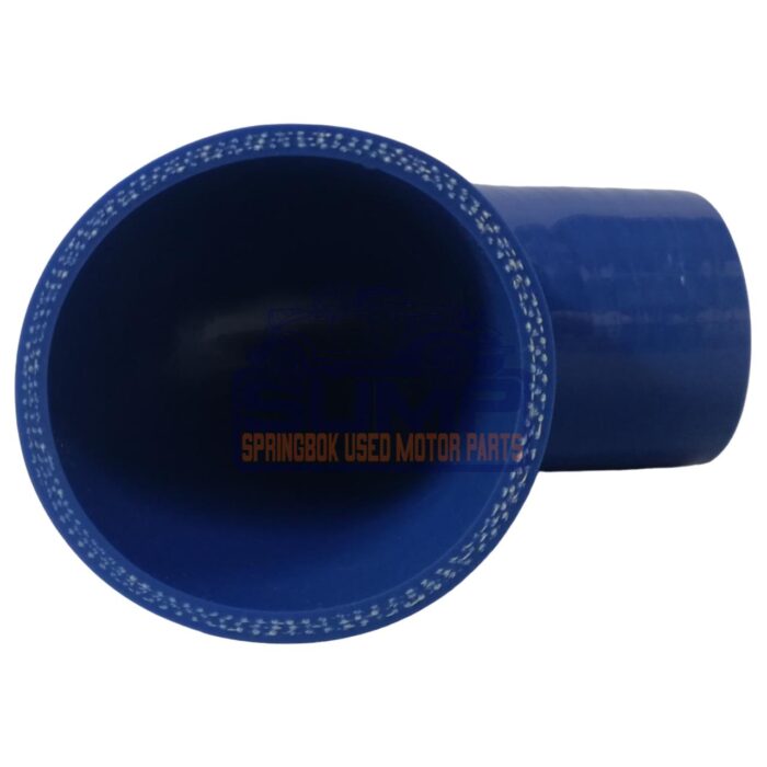 Silicone 90 Deg Trans Hose 57MM / 63MM - Blue - Image 2