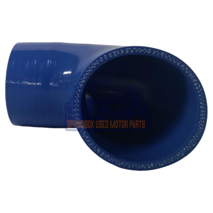 Silicone 90 Deg Trans Hose 57MM / 63MM - Blue - Image 3
