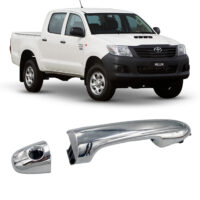 Door Handle Hilux Outer Front 05 - 15 Chrome + Keyhole