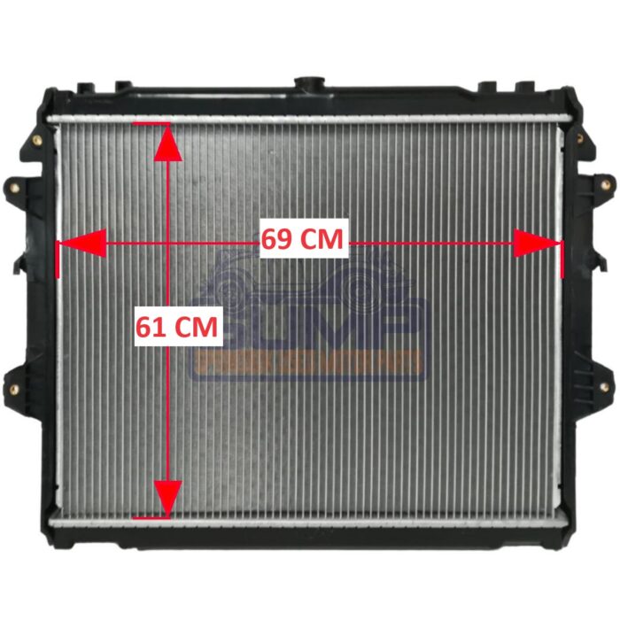 Radiator Toyota Hilux 05 - 15 (2.0/2.7 PETROL) Manual - Image 3