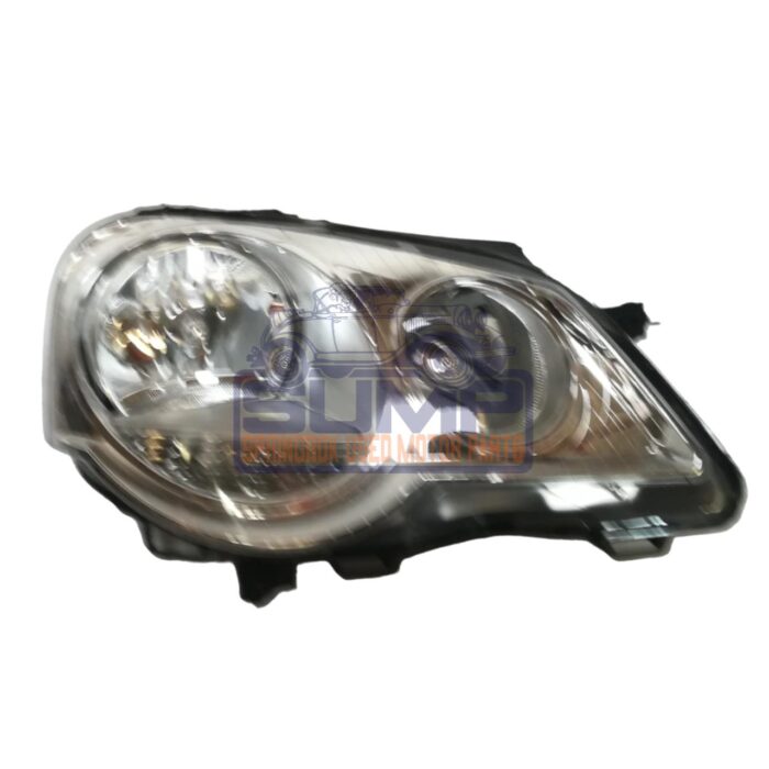 Headlamp Volkswagen Polo 05 - 09 (CHROME / ELECTRONIC) Rh
