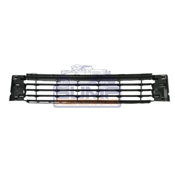 Bumper Grill Center Volkswagen POLO6 Hatch 14 - 17 Black - Image 2