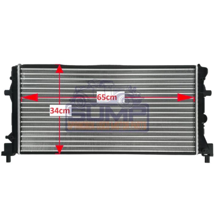 Radiator Volkswagen Polo 6 1.0T/1.6/1.4 10 - Up / Vivo 18 - Up - Image 3