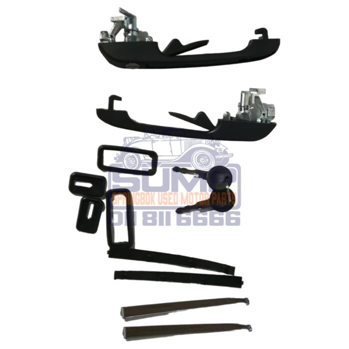 Door Handle GOLF1 Front Outer L&R + Key Set 87 - 09