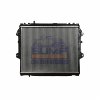 Radiator Toyota Hilux D-4D / Fortuner 2.5D 3.0D 32MM 05 - 15 Manual Diesel (PLEXUS) - Image 2