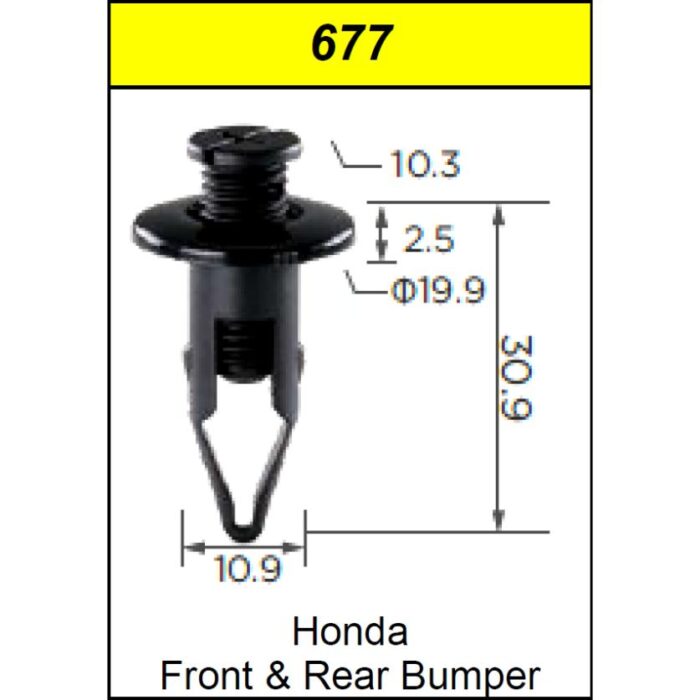 Clips Bumper Honda