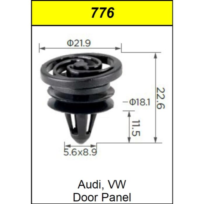 Clips Door Panel AUDI, Vw