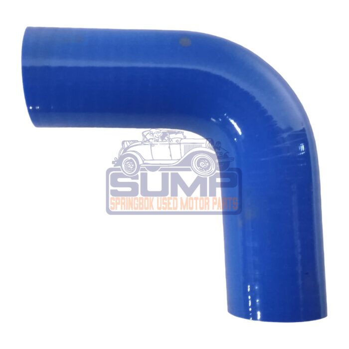 SILICONE 90 DEG HOSE 38 MM BLUE