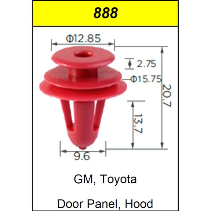CLIPS DOOR PANEL