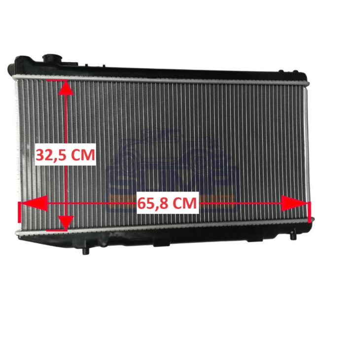 RADIATOR COROLLA EE 90 1 . 6 16 V 4 AGE 87 - 93 / AE 92 93 - 96 TWINCAM - Image 3