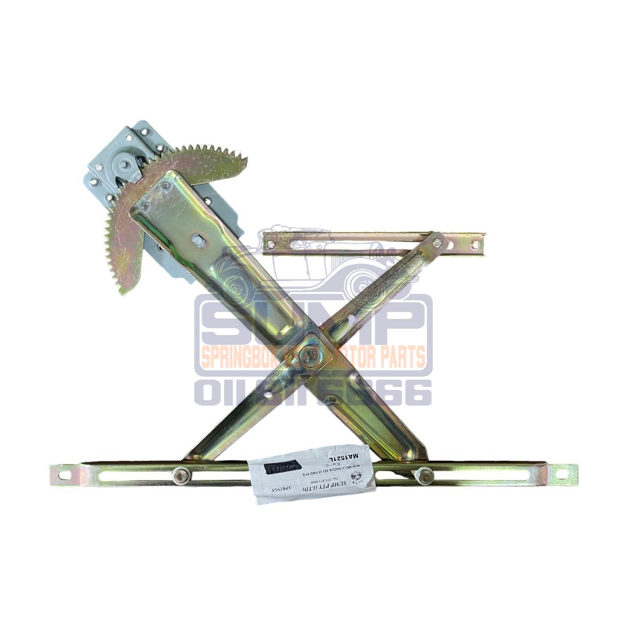 WINDOW WINDER MECHANISM MAZDA 323 81 - 85 MANUAL FRONT LEFT - Sump