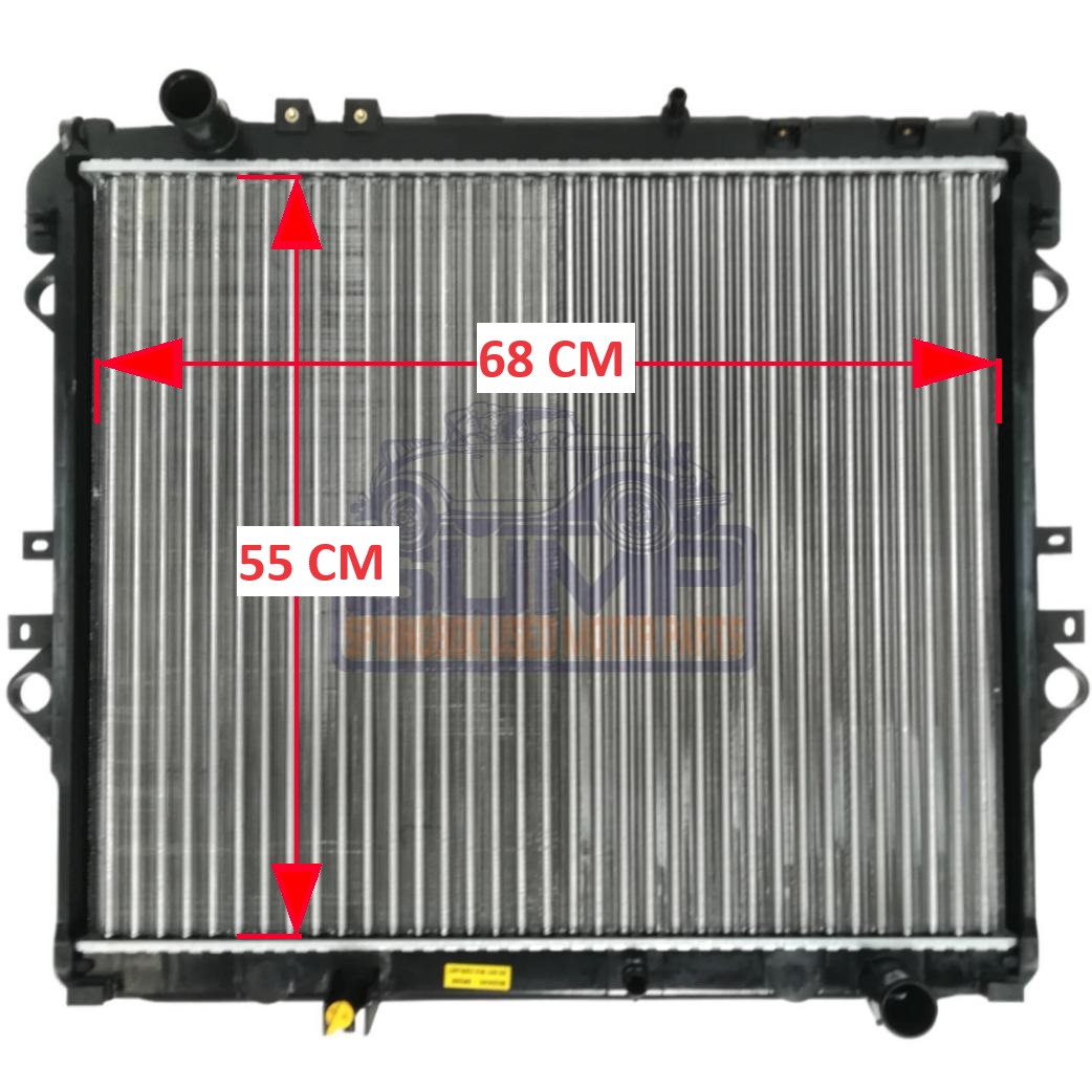 RADIATOR TOYOTA HILUX GD 6 / FORTUNER 2 . 4 D / 2 . 8 D 16 - UP ( MANUAL ) - Image 3