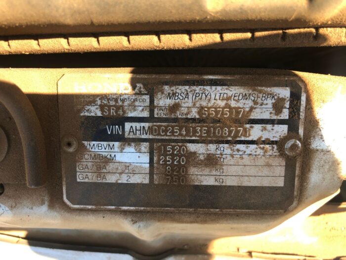 HONDA , BALLADE 160 I , SILVER , 1993 ( 29427 ) - Image 11