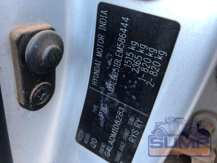 HYUNDAI , I 20 1 . 2 MOTION , SILVER , 2013 ( 29934 ) - Image 11