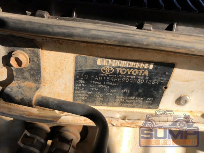 TOYOTA , TAZZ 130 , WHITE , 2001 ( 29936 ) - Image 11