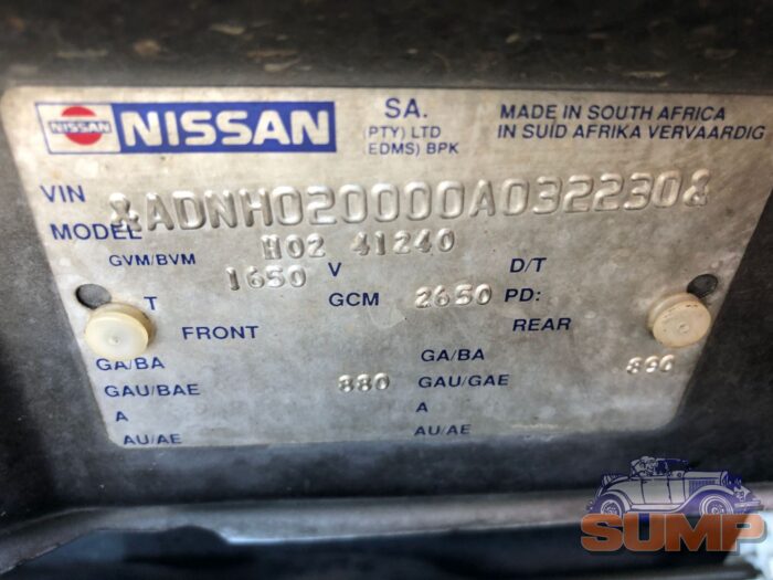 NISSAN , ALMERA 1 . 6 LUXURY ( H 02 ) , GREY , 2002 ( 29474 ) - Image 11