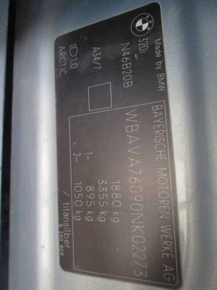 BMW , 320 i ( E 90 ) , GREY , 2005 ( 29224 ) - Image 6