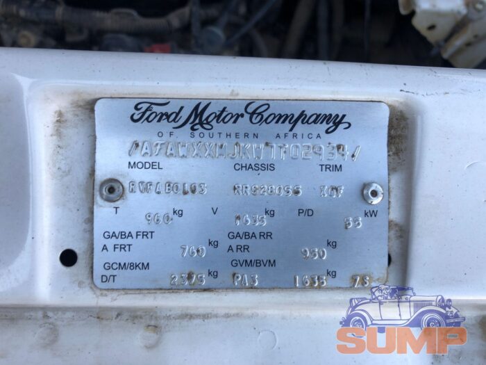 FORD , BANTAM 1 . 3 i P / U S / C , WHITE , 2007 ( 29477 ) - Image 11