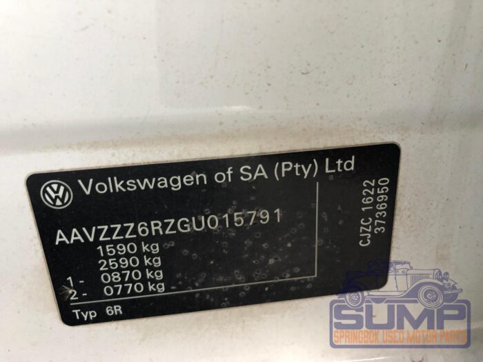 VOLKSWAGEN , POLO GP 1 . 2 TSI COMFORTLINE ( 66 KW ) , WHITE , 2015 ( 29971 ) - Image 11