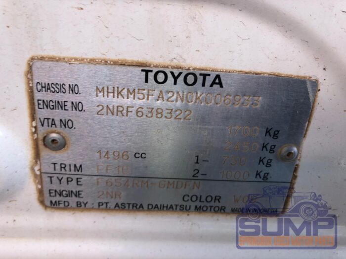 TOYOTA , AVANZA 1 . 5 SX , WHITE , 2018 ( 30011 ) - Image 11