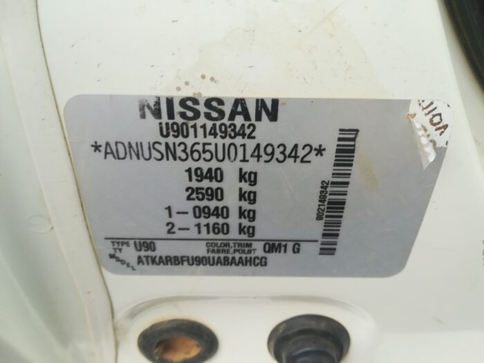 NISSAN , NP 200 1 . 5 D Ci A / C SAFETY PACK P / U , WHITE , 2018 ( 29350 ) - Image 11