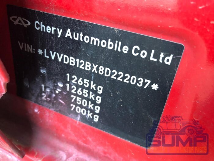 CHERY , QQ 3 1 . 1 TXE , RED , 2009 ( 29968 ) - Image 11