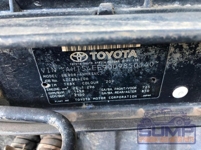 TOYOTA , TAZZ 130 , BLACK , 2000 ( 29964 ) - Image 11