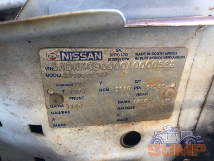 NISSAN , HARDBODY 2000 i PS LWB ( J 03 / 06 ) P / U , WHITE , 2008 ( 29518 ) - Image 11