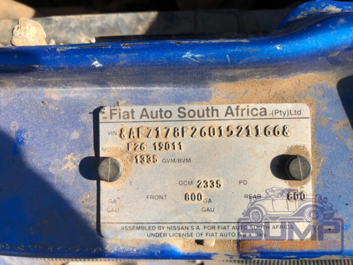 FIAT , PALIO 1 . 2 EL 5 Dr , BLUE , 2003 ( 30073 ) - Image 11