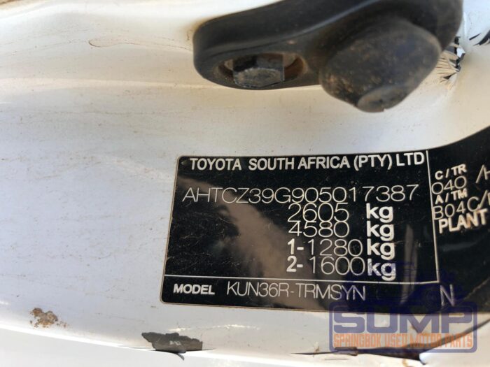 TOYOTA , HILUX 3 . 0 D - 4 D RAIDER R / B P / US / C , WHITE , 2013 ( 30067 ) - Image 9